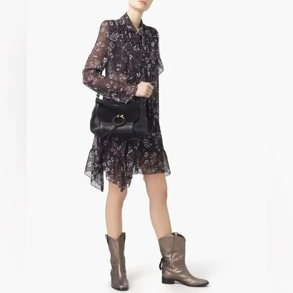 See by Chloe Joan Small Hobo Bag in Black, Excellent - Picture 15 of 15